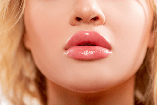 مدل ژل لب قلوه ای